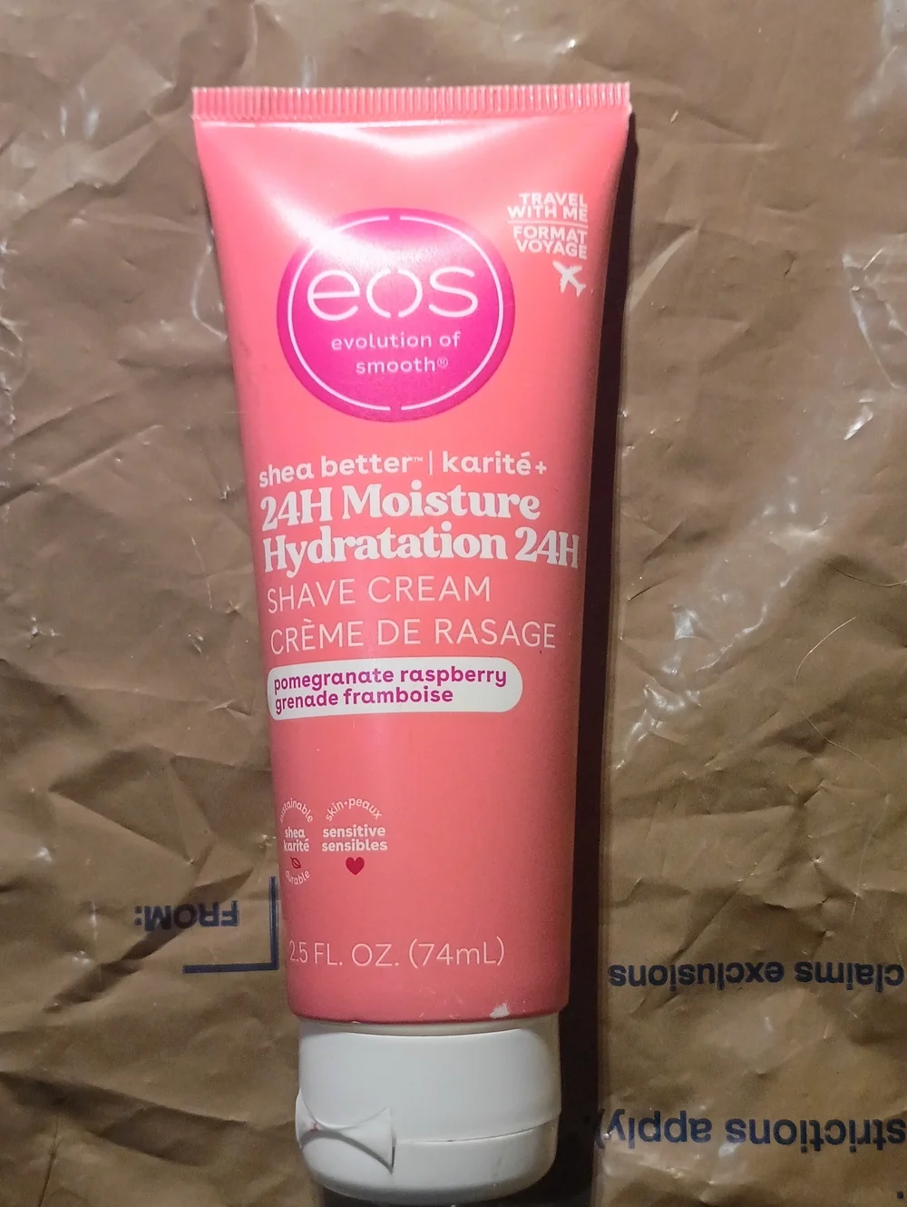 EOS Fresh & Cozy lotion & hand cream 2shave cream 24HR hydration & 4x lip balm